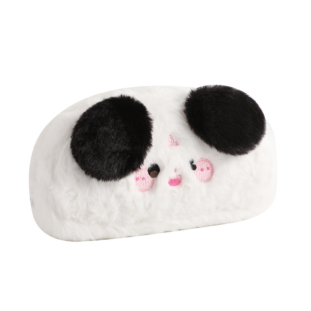Wholesale Plush Cute Animal Makeup Storage Bag